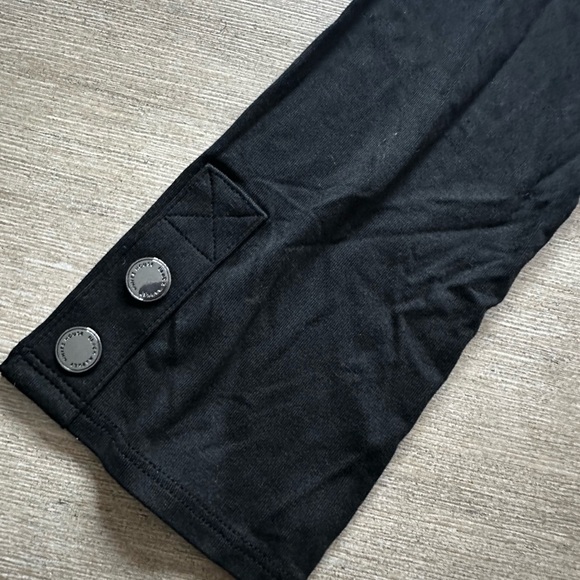 White House black market 3/4 sleeve Black tshirt Dress - Picture 2 of 8